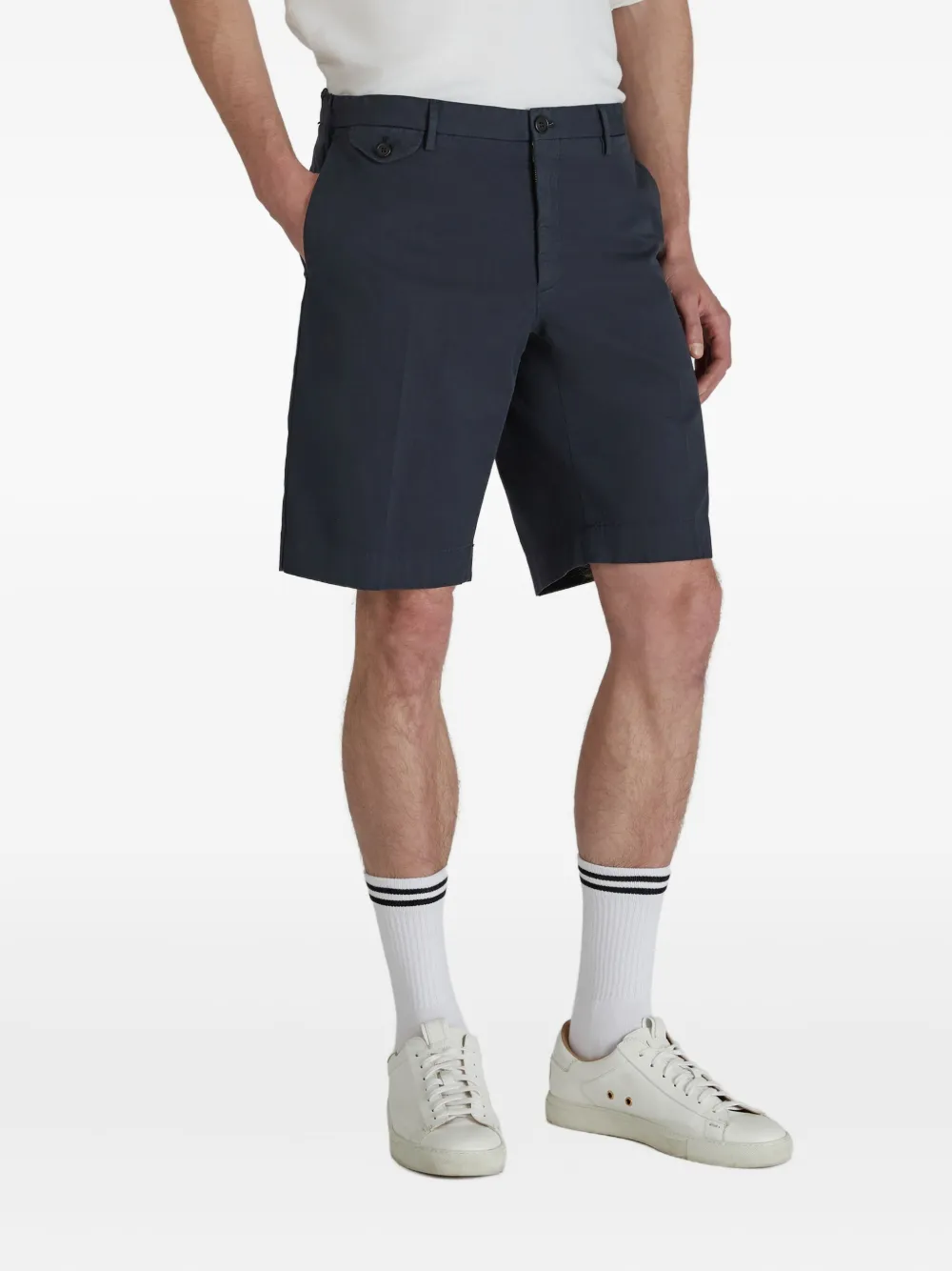 Incotex Royal Batavia bermuda shorts Blauw