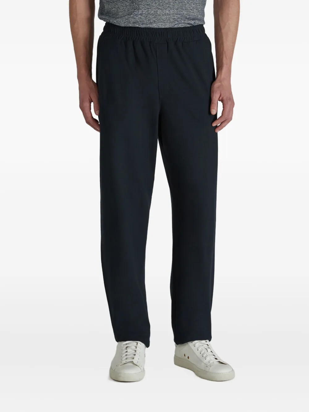 Zanone elasticated cotton trousers | Blue | Image 1