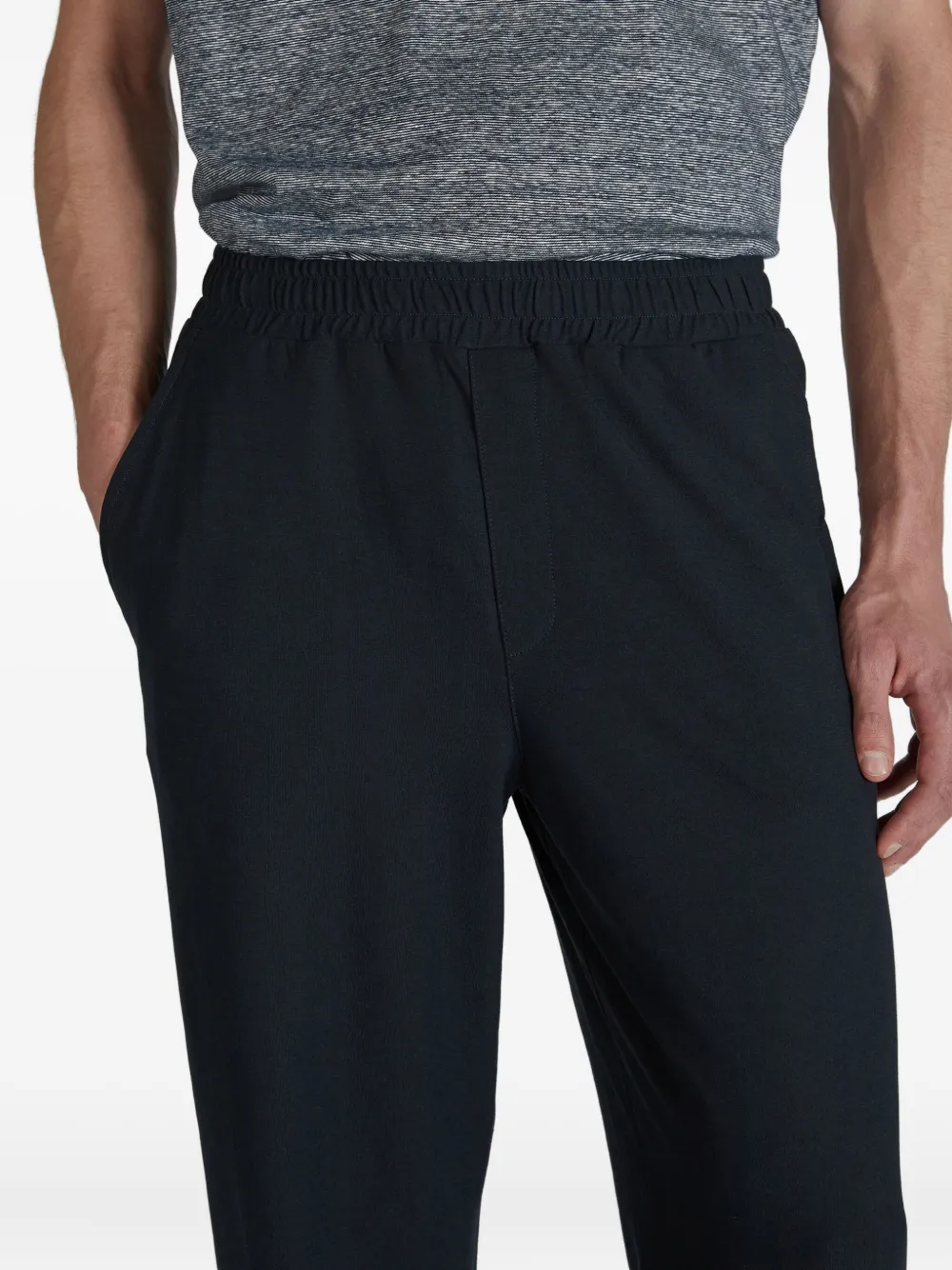 Zanone Elastische broek Blauw