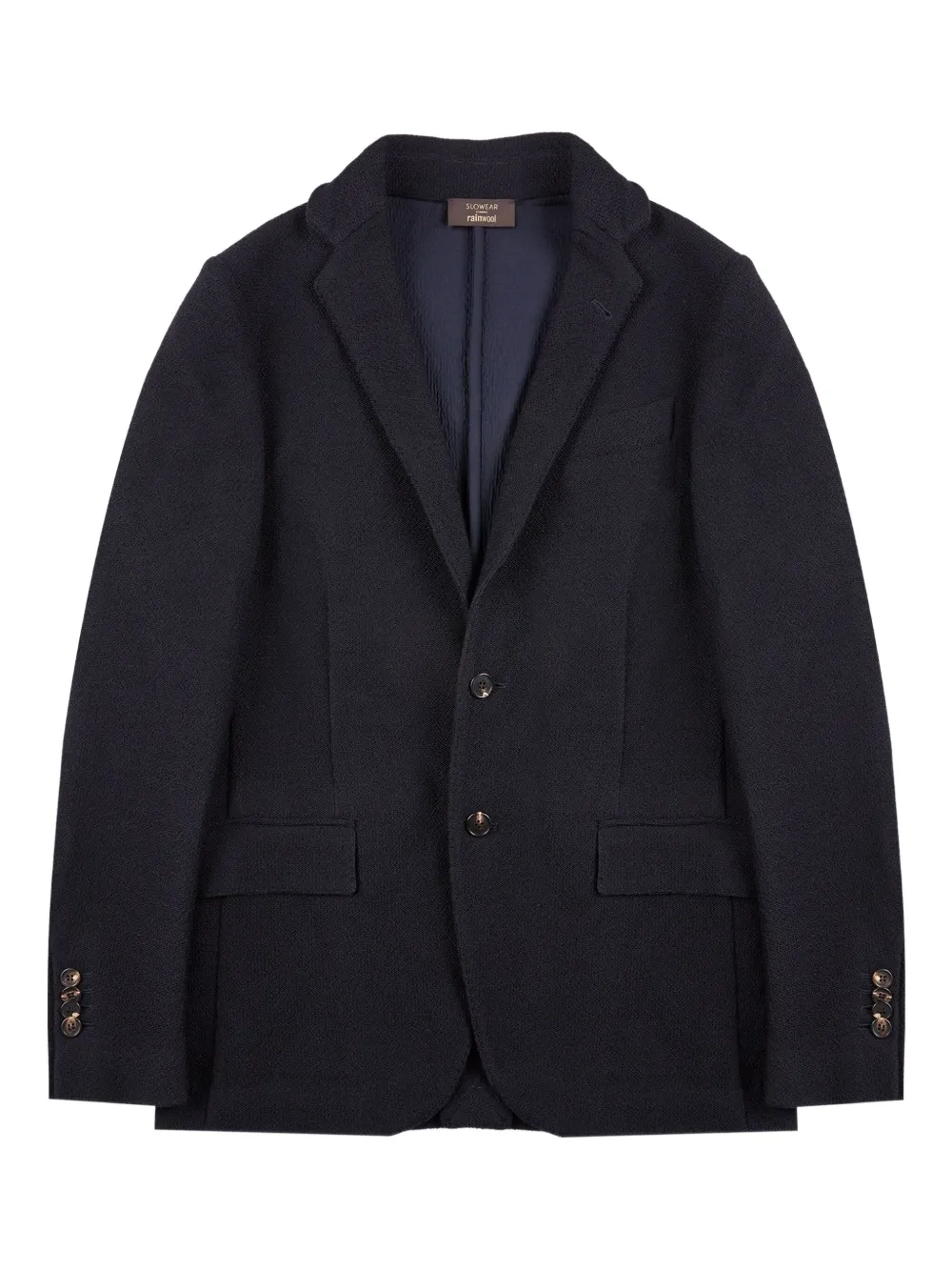 Zanone single-breasted wool blazer | Blue | Image 1
