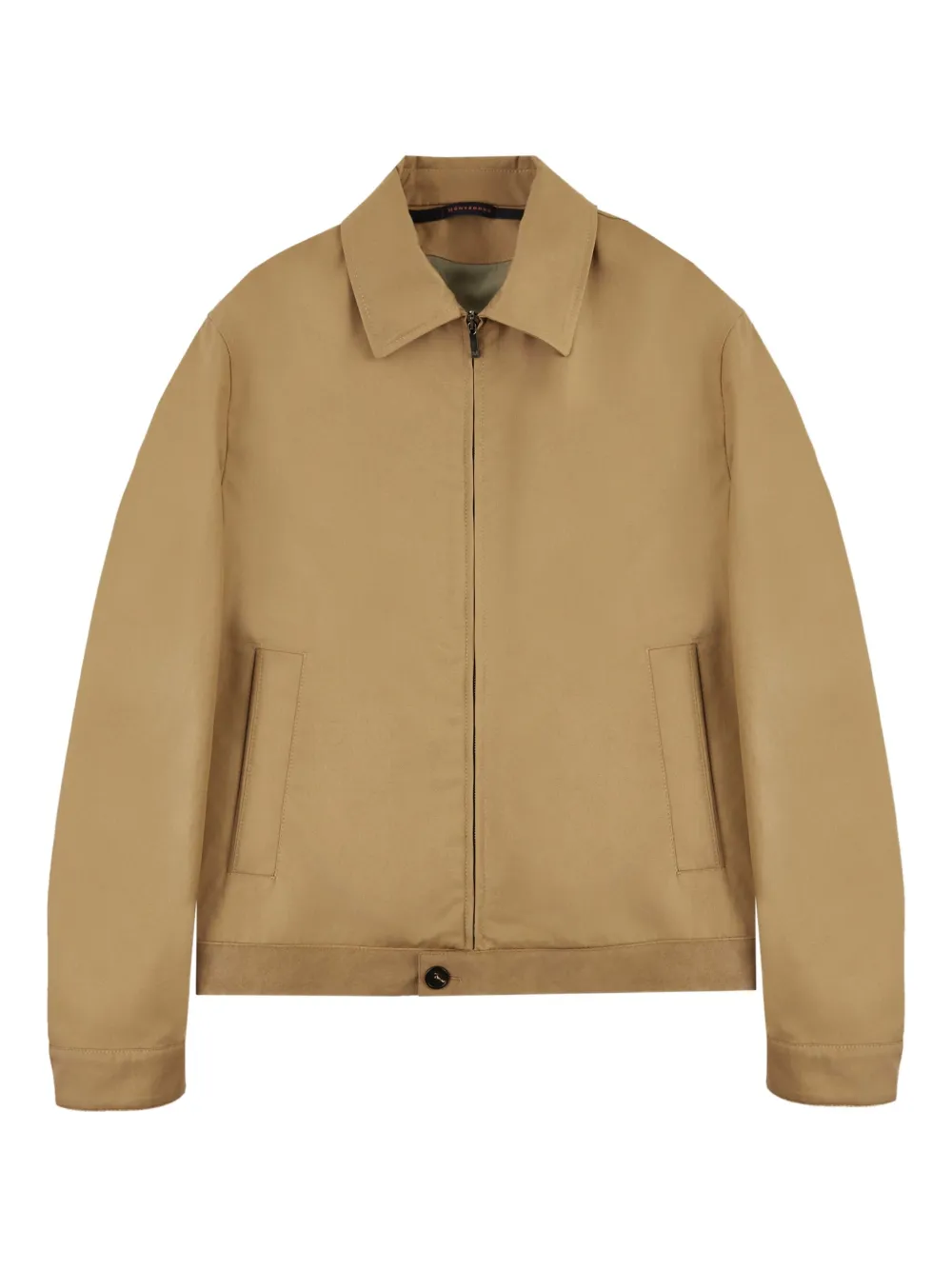 Montedoro zip-up bomber jacket | Brown | Image 1