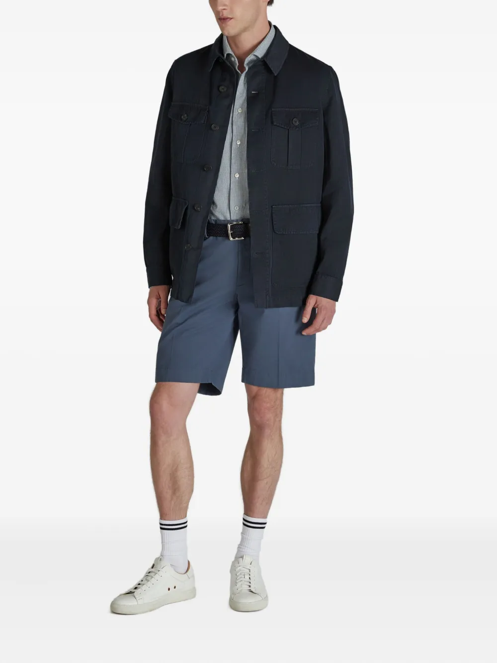 slowear Royal Batavia buttoned shorts | Bermuda Shorts | Image 2