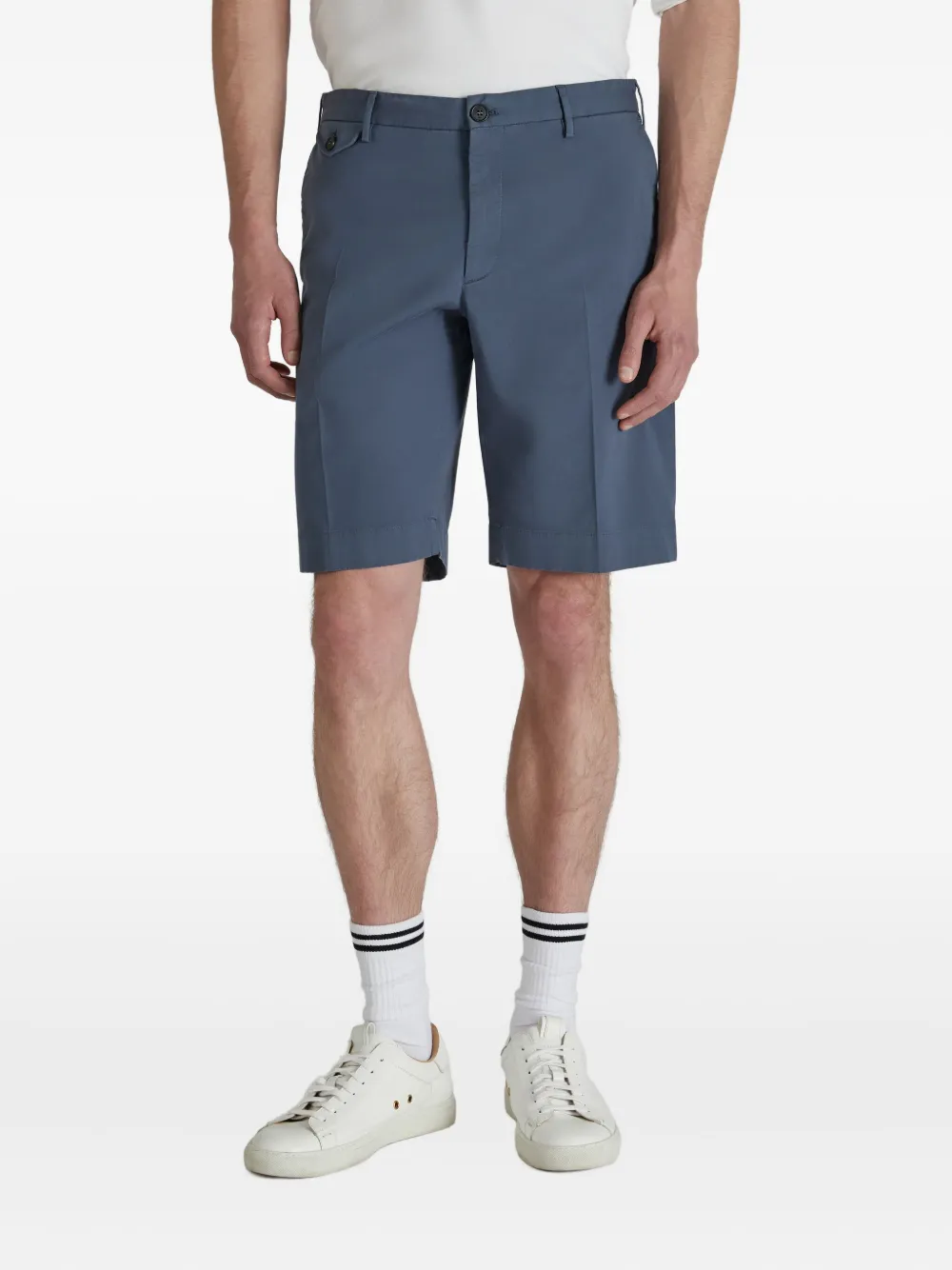 slowear Royal Batavia shorts met knopen Blauw