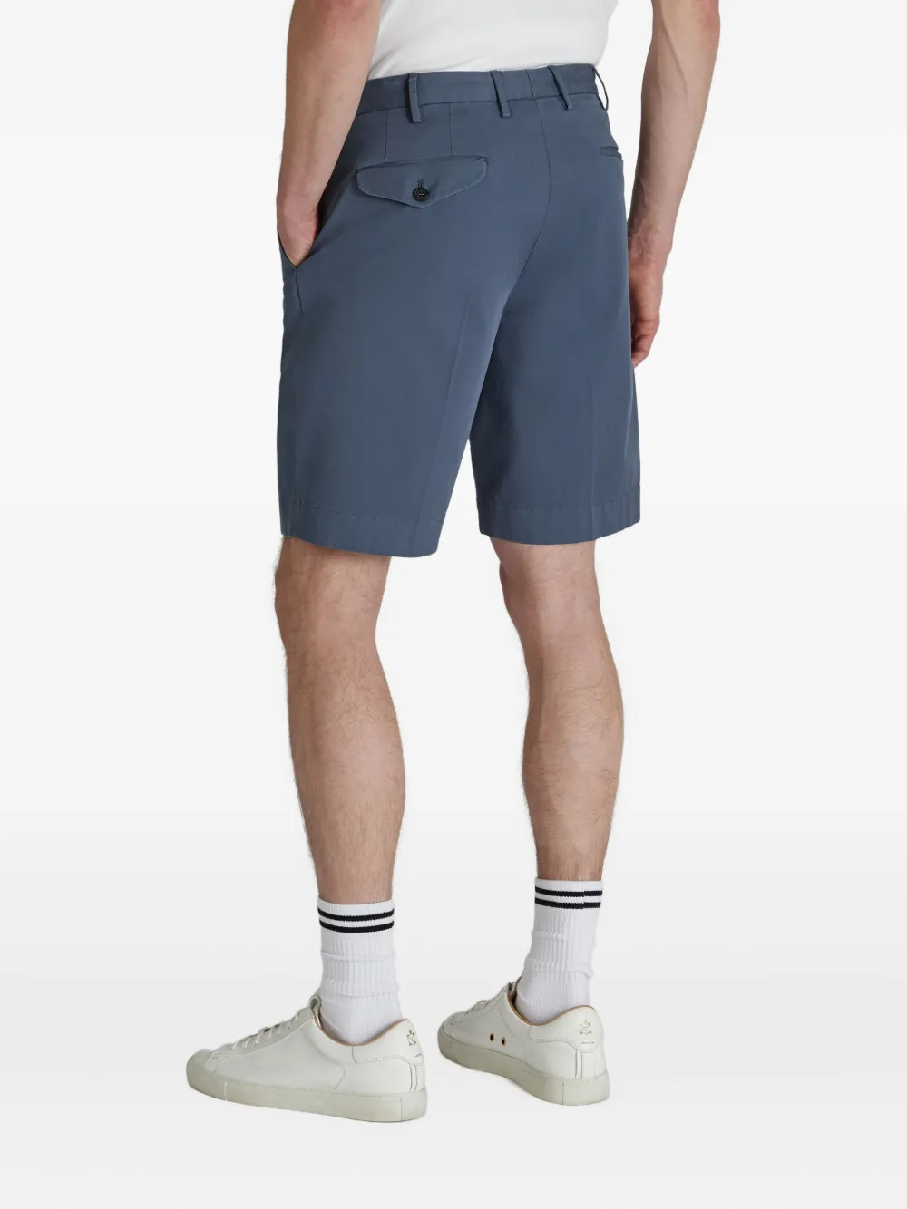 slowear Royal Batavia shorts met knopen Blauw