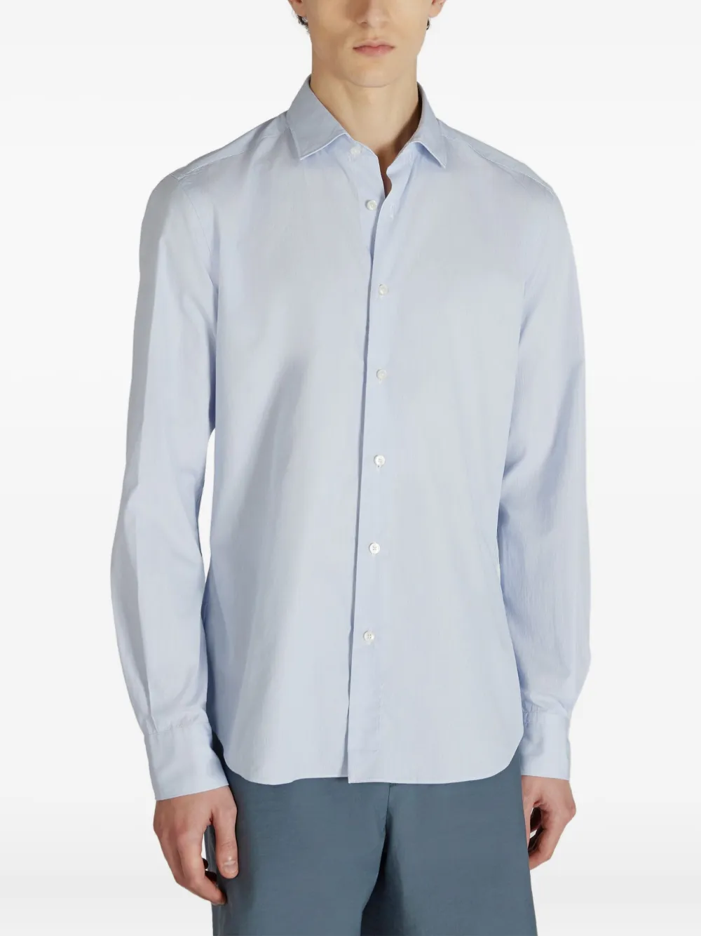 Glanshirt Cotton Shirt In Blue