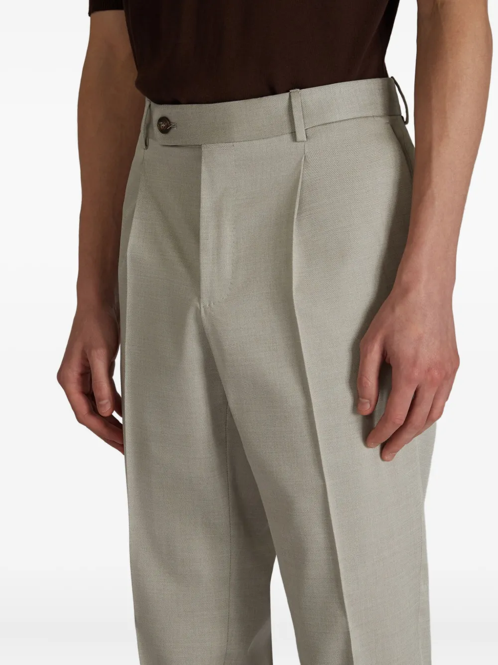 Incotex Gabardine broek Beige