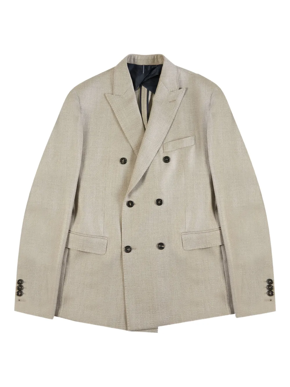 Incotex blazer con doble botonadura | neutro | Image 1