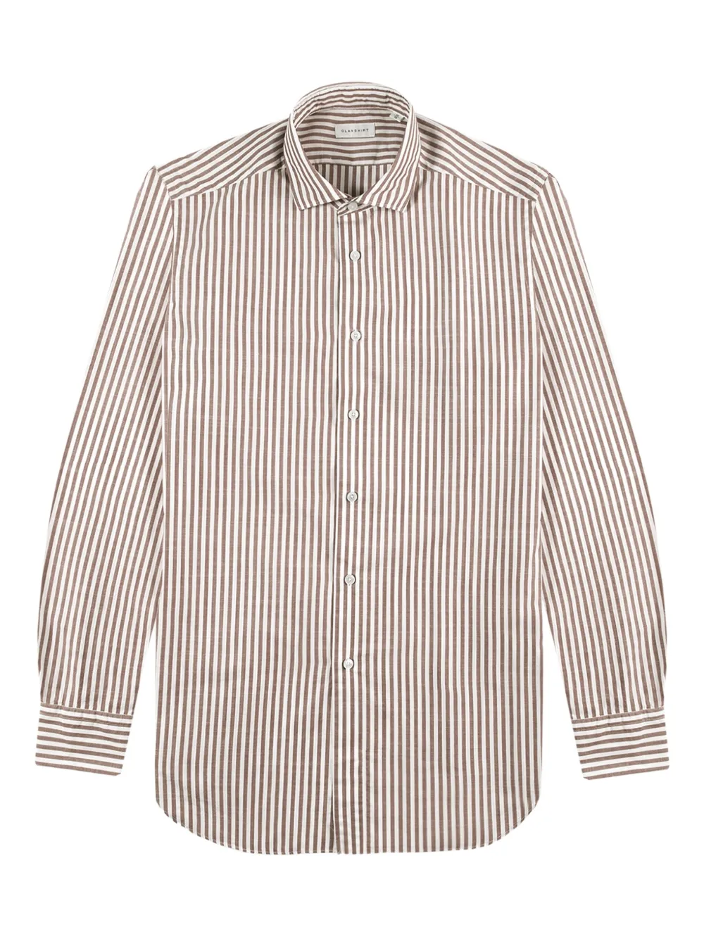 Glanshirt Camicia a righe in cotone | bianco | Image 1