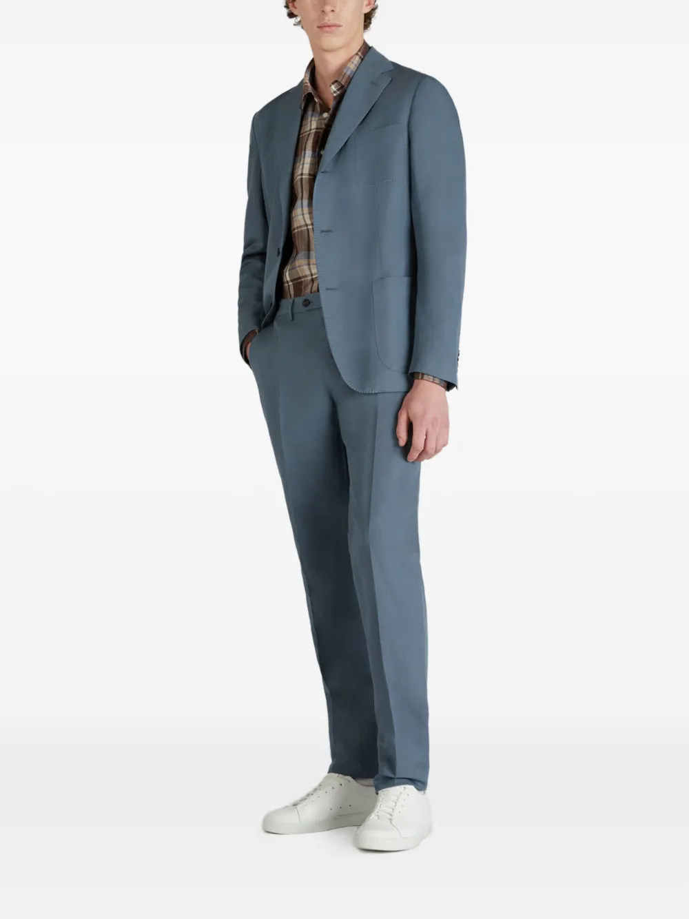 Glanshirt camisa con cuadros estampados | Image 2