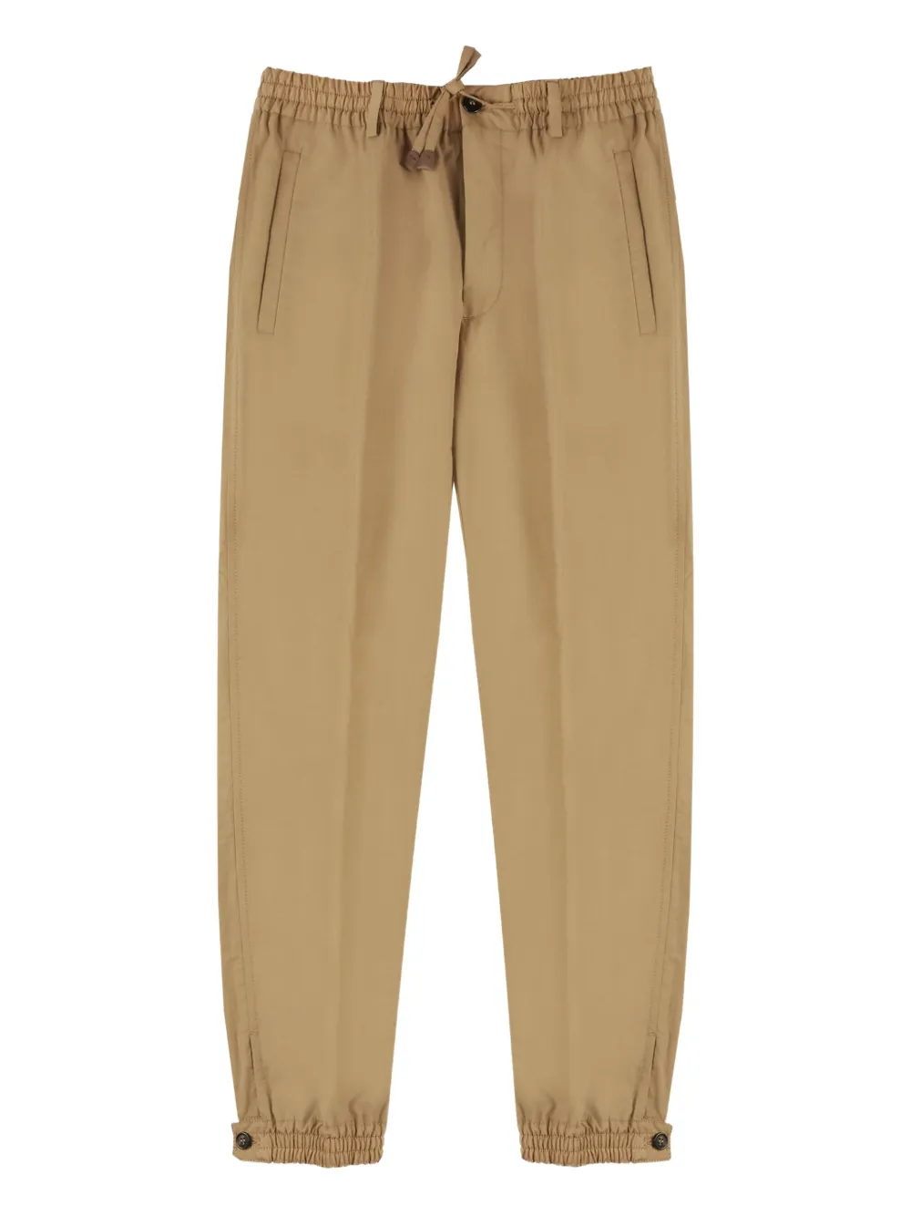 slowear drawstring elasticated trousers | Neutrals | Image 1