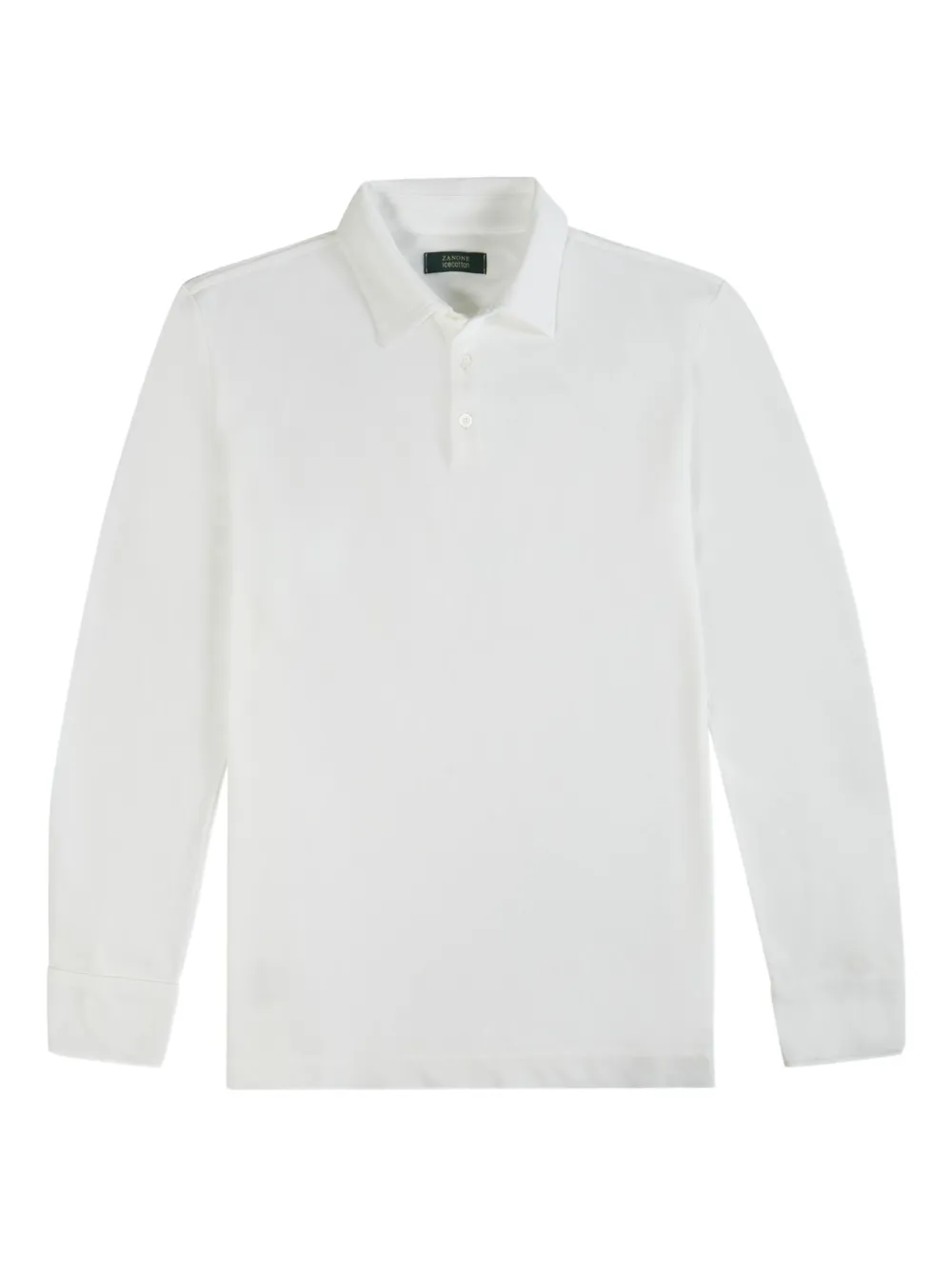 Zanone playera tipo polo de piqué | blanco | Image 1