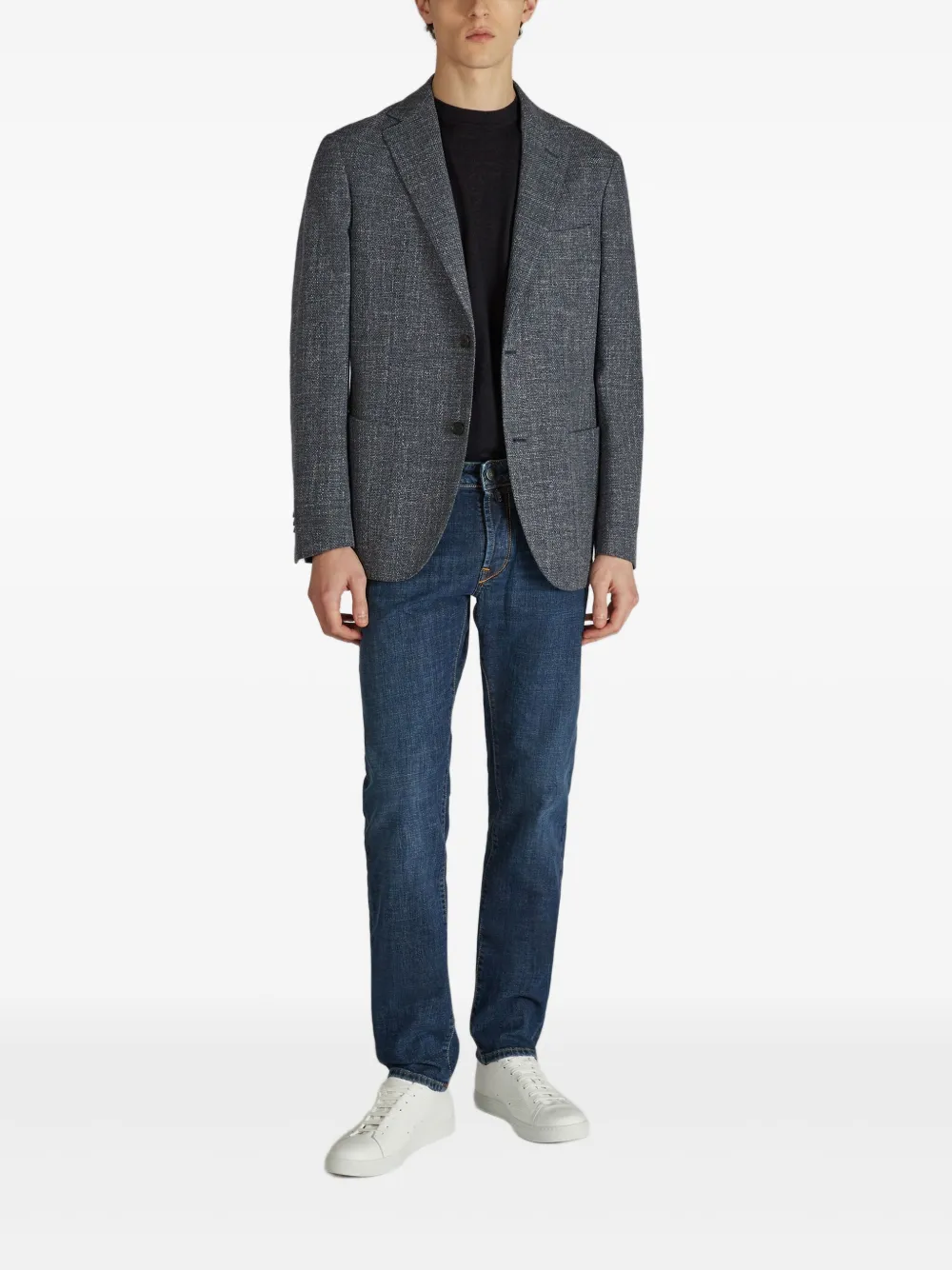 Zanone t-shirt à col rond | T-shirts | Image 2