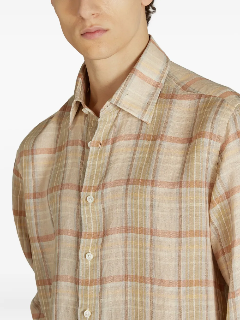 Glanshirt Checked Shirt In Multi