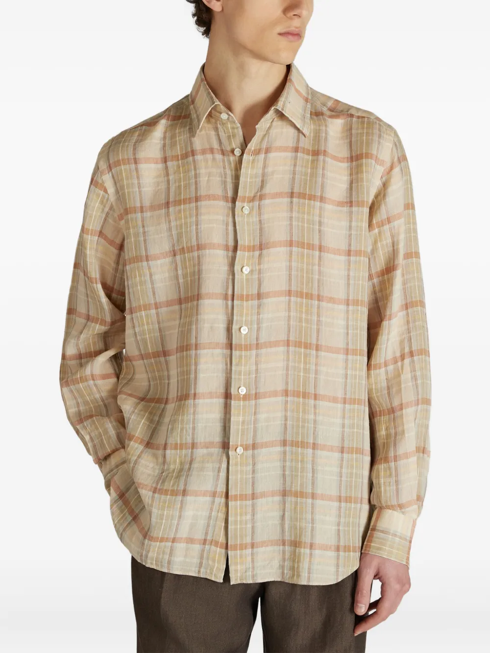 Glanshirt Checked Shirt In Multi