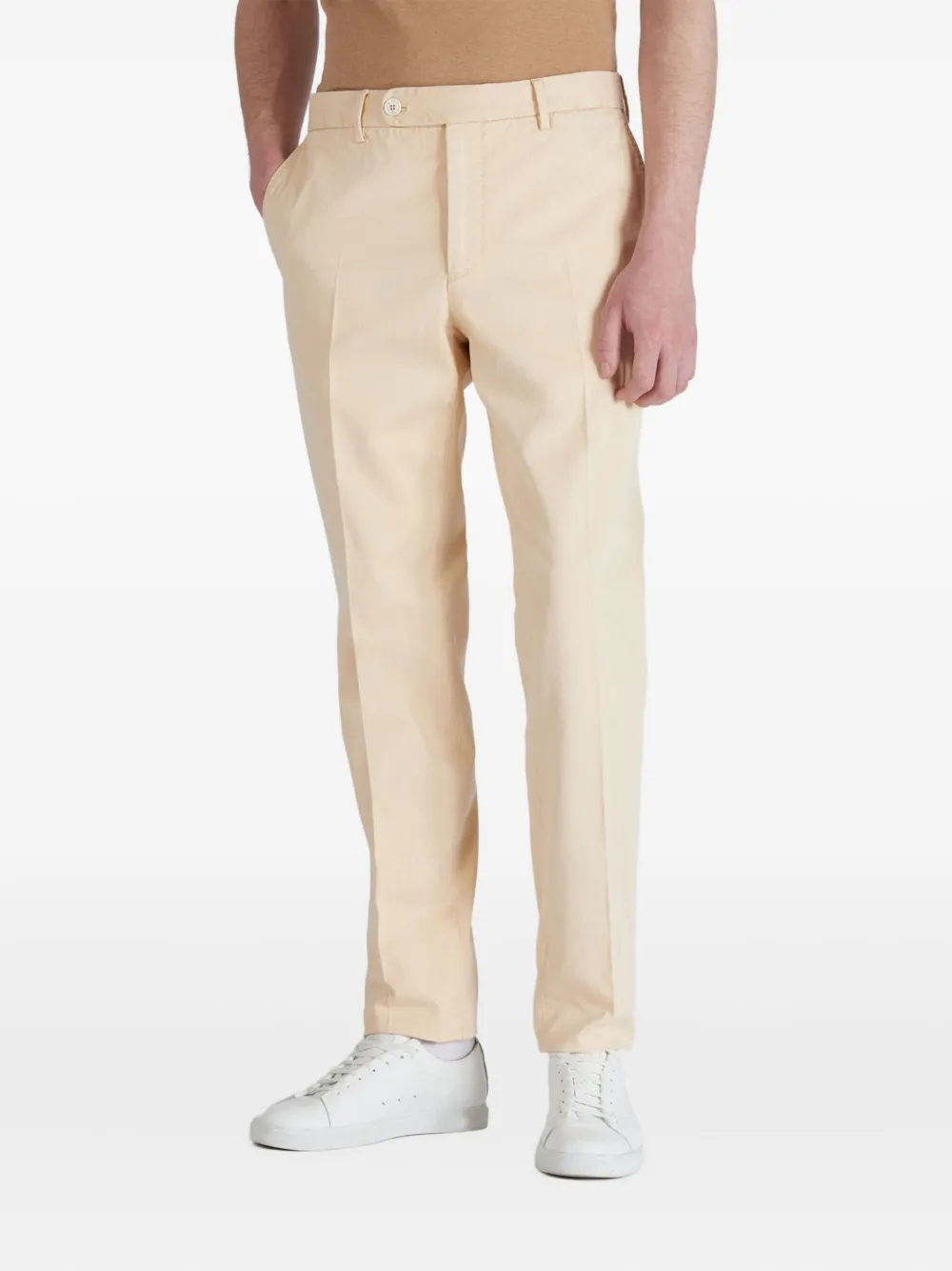 Incotex Katoenen broek Beige