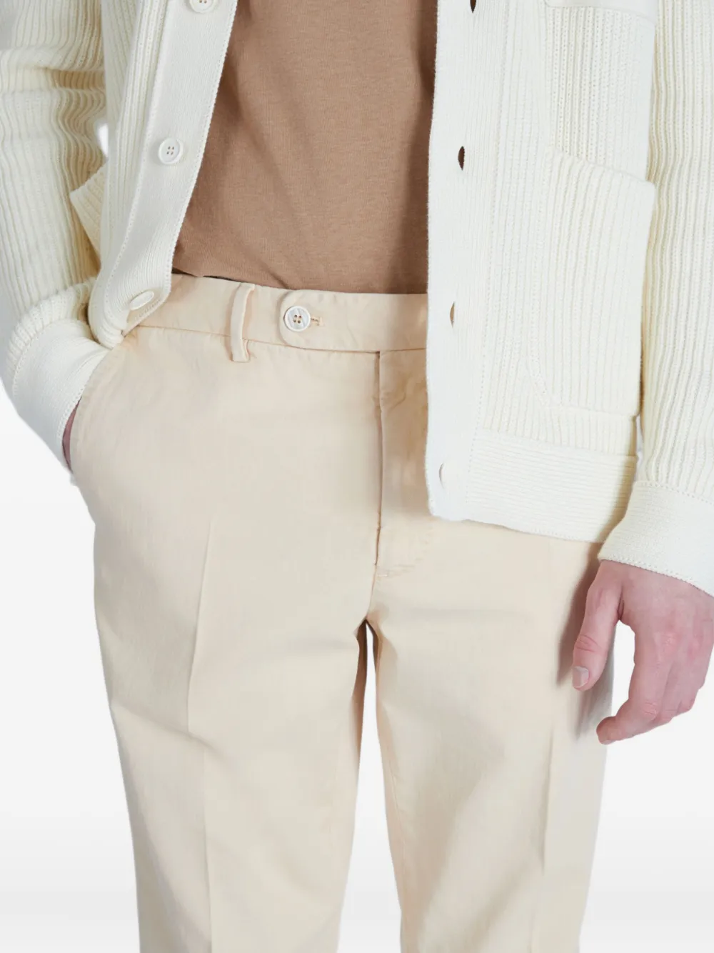 Incotex Katoenen broek Beige