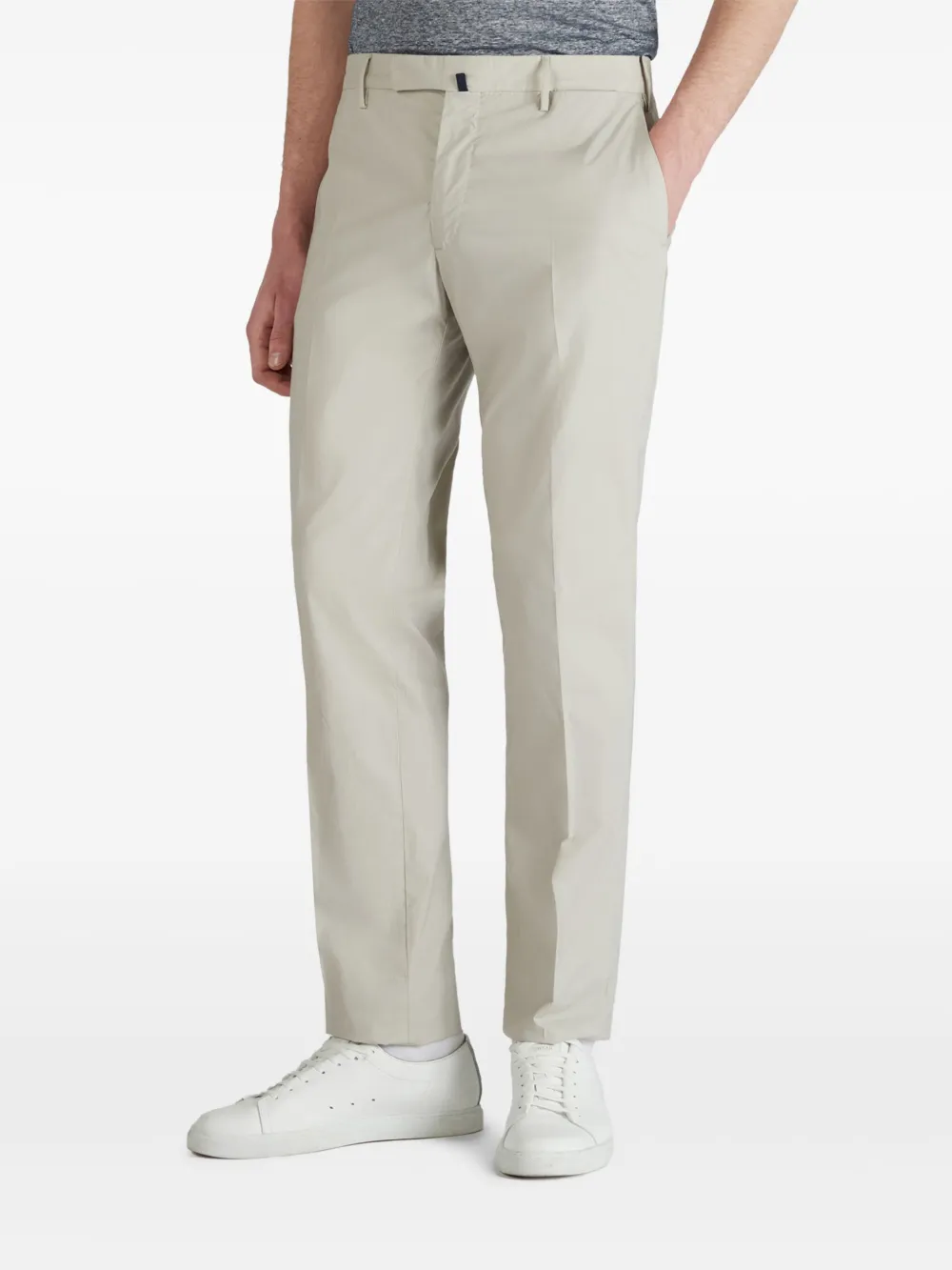 Incotex Tapered Trousers In White