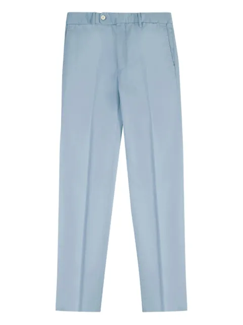 slowear welt-pockets cotton trousers