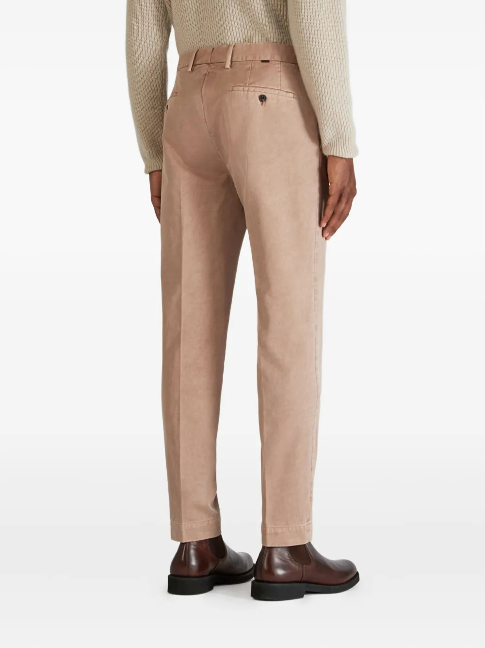 Incotex Katoenen broek Beige