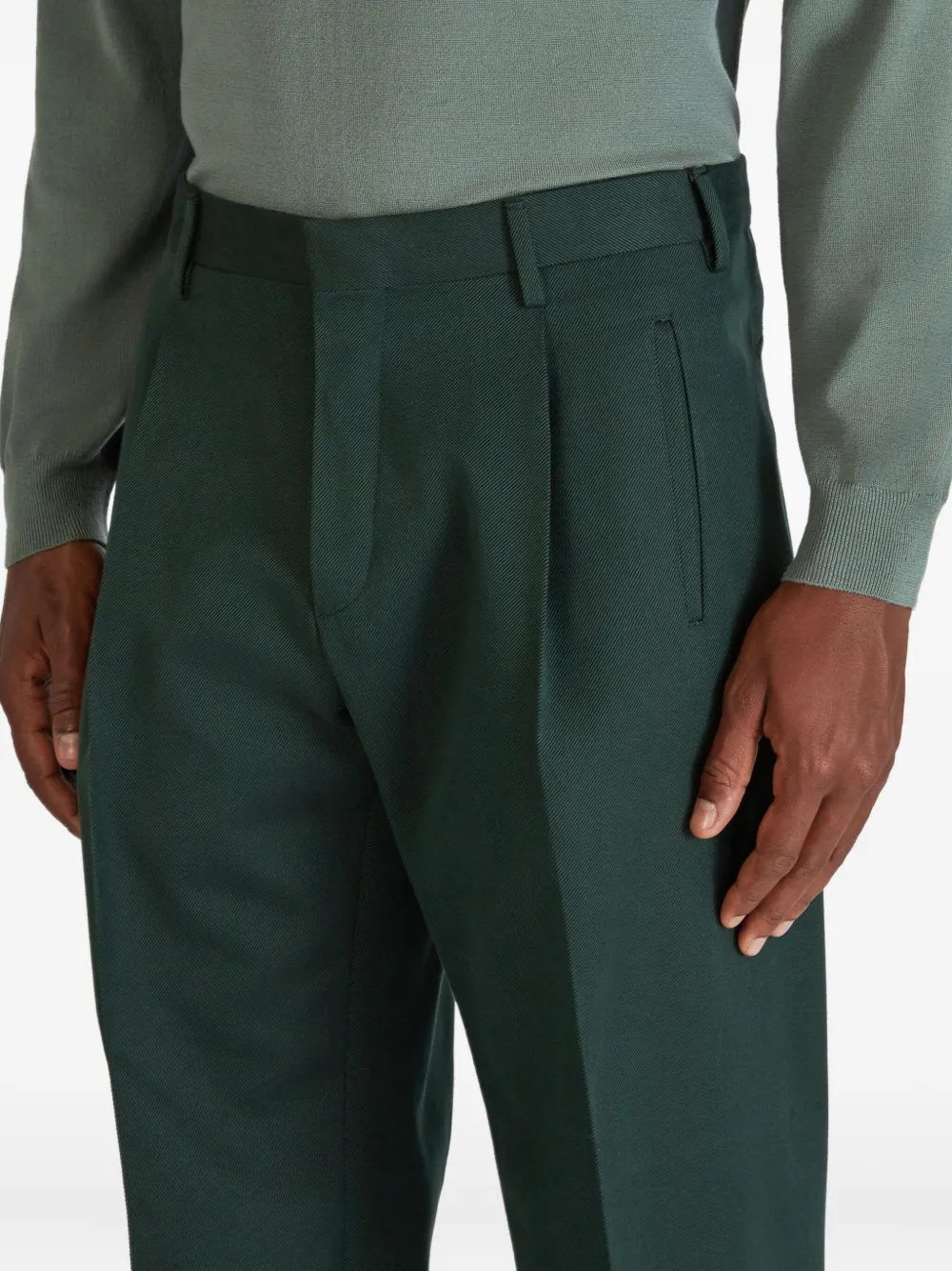 Incotex Pantalon Groen