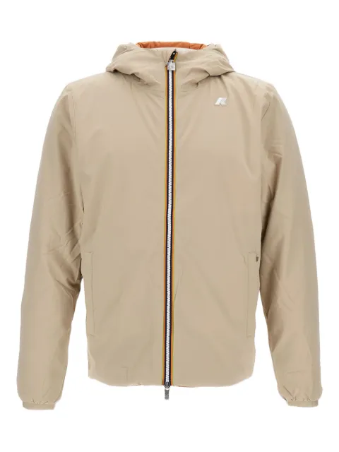 K-Way adjustable hooded reversible jacket