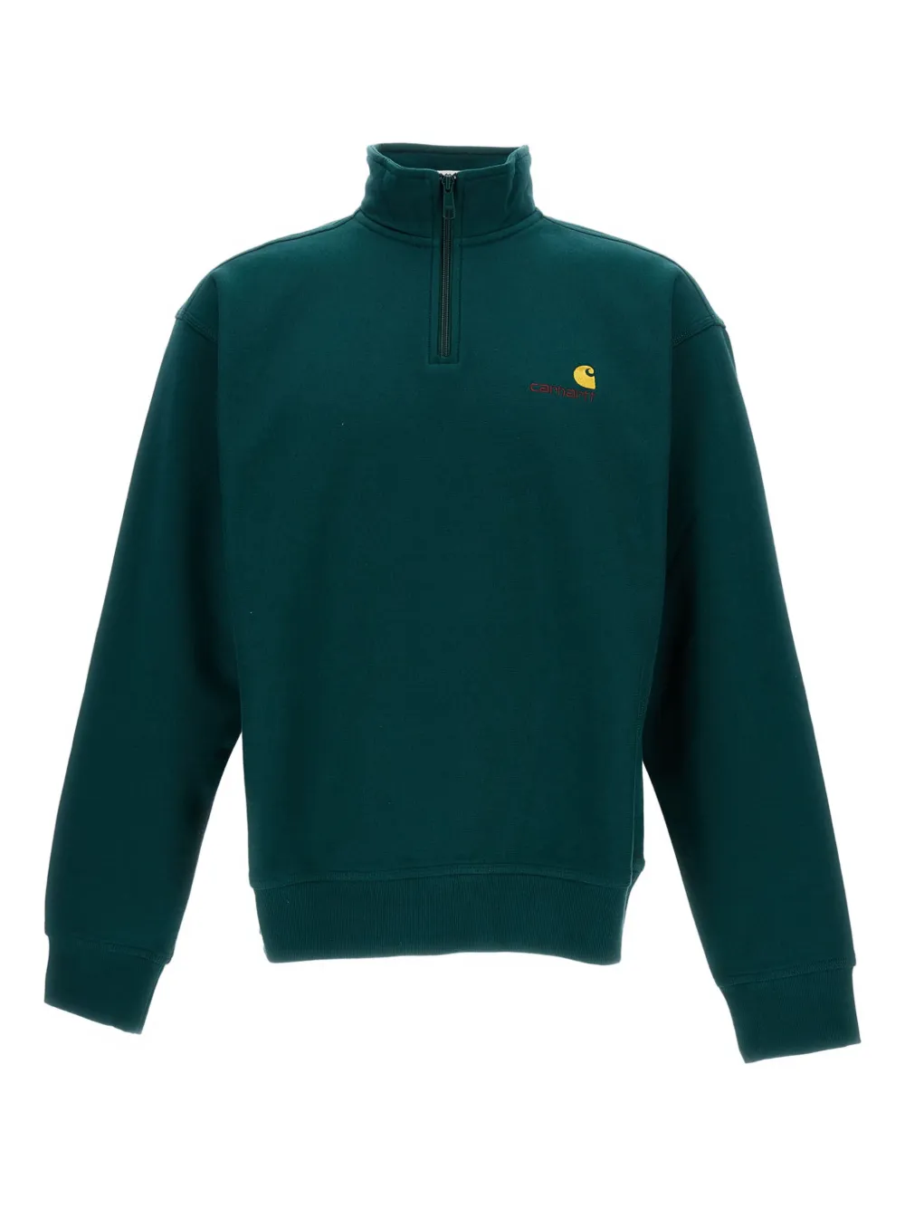 Carhartt WIP sudadera con medio cierre | verde | Image 1