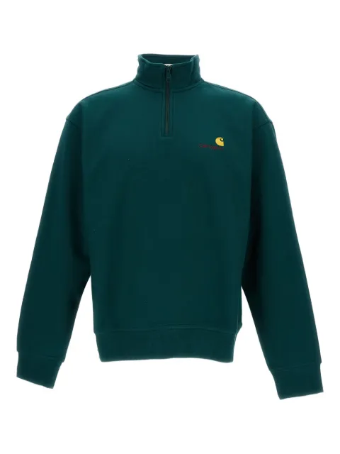Carhartt WIP half-zip logo sweatshirt