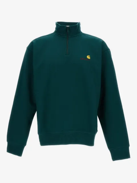 Carhartt WIP half-zip logo sweatshirt