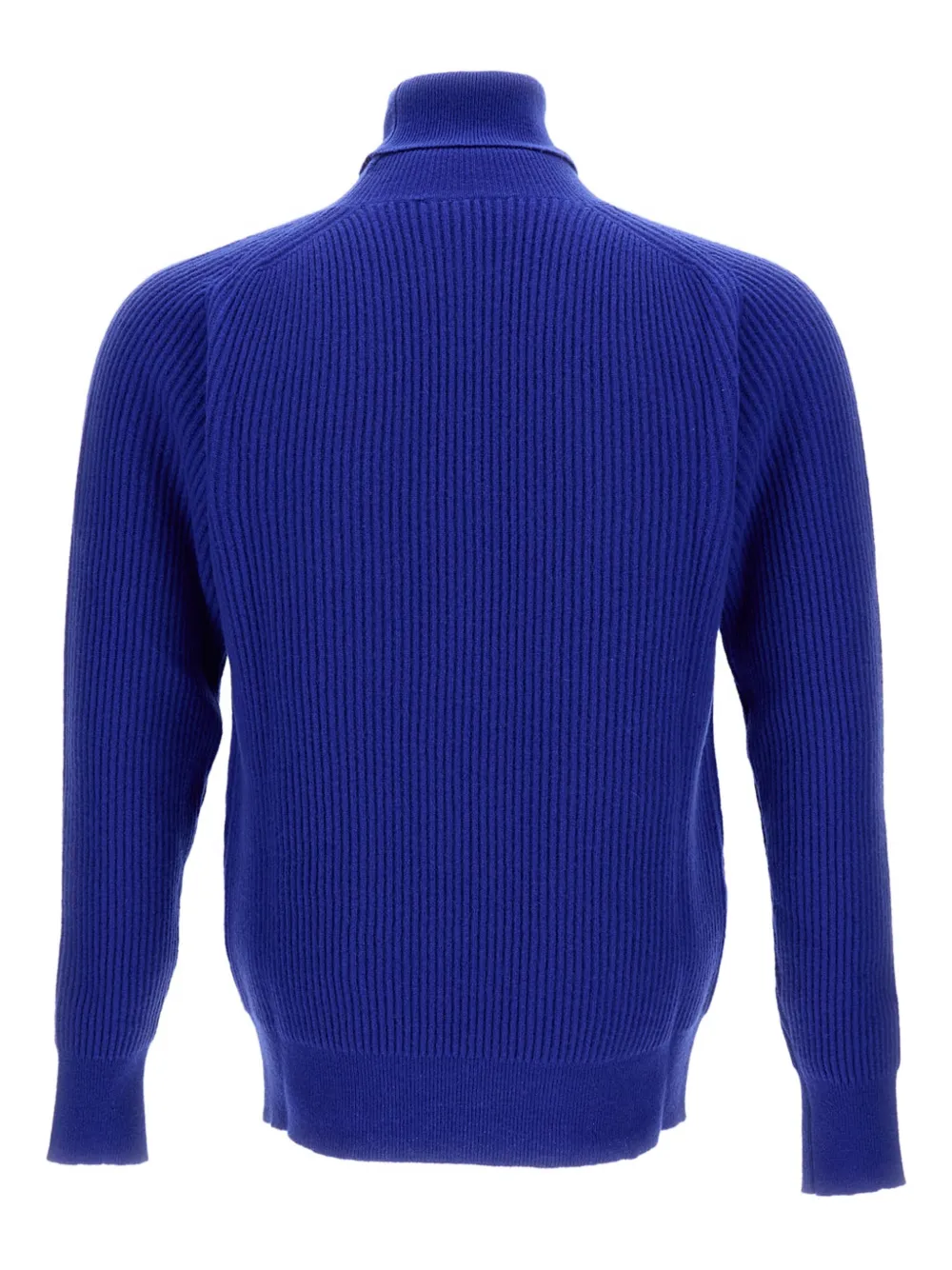 Customer Lovers ribbed roll-neck sweater - Blauw
