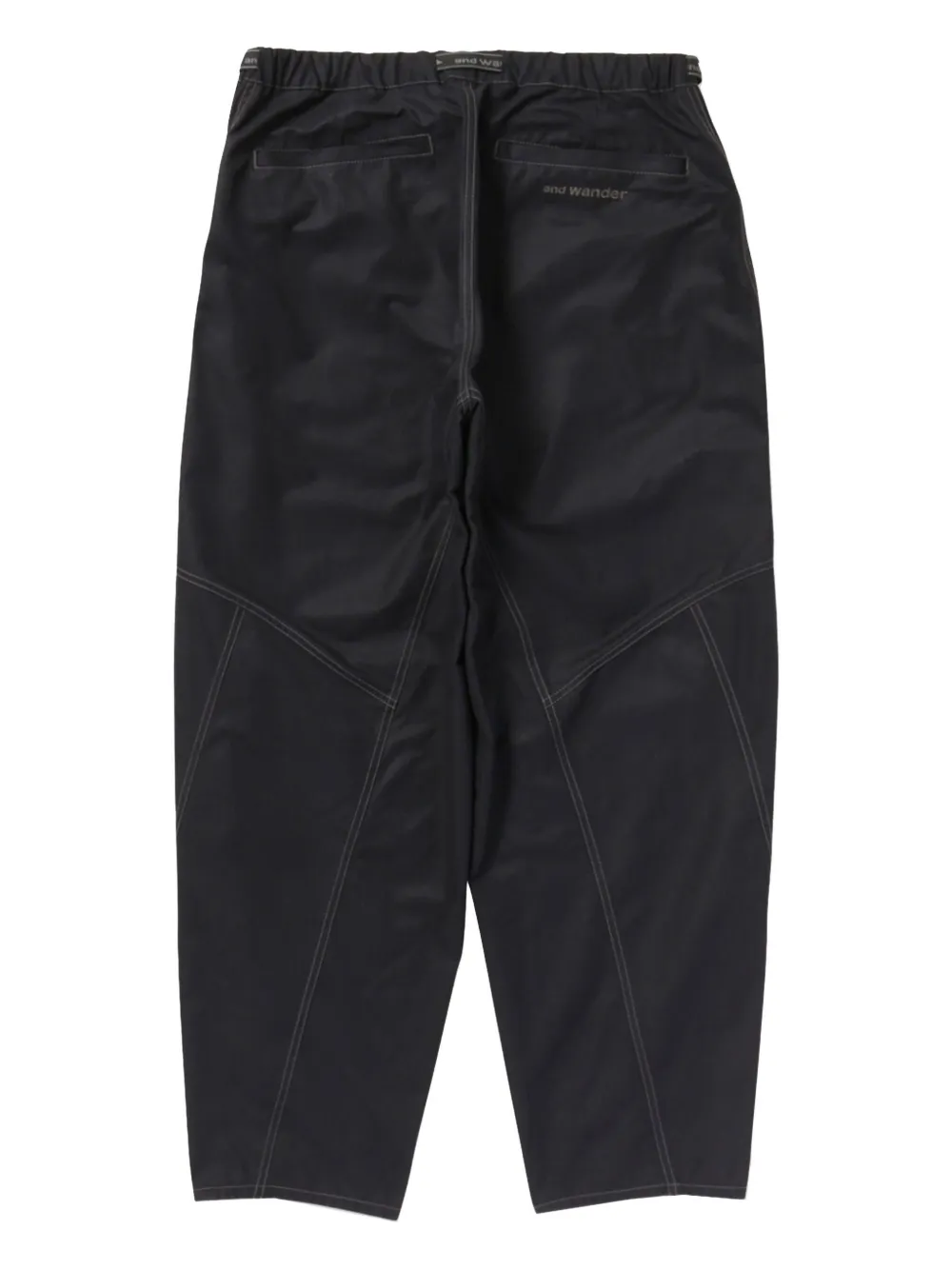 and Wander stitching-detail trousers | Tapered Pants | Image 2