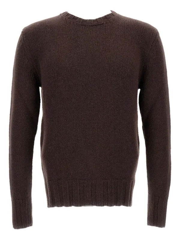 Customer Lovers crew-neck Sweater Brown FARFETCH ID - Main Image
