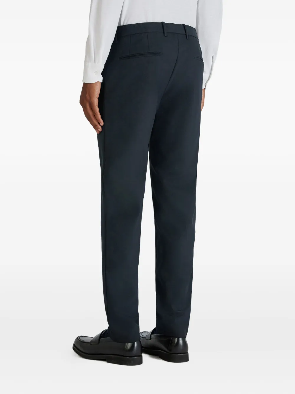 Incotex Broek van technisch materiaal Blauw