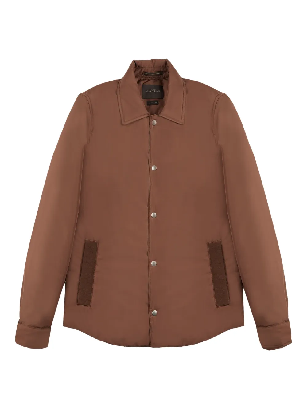 Montedoro sobrecamisa capitonada con capucha | marrón | Image 1