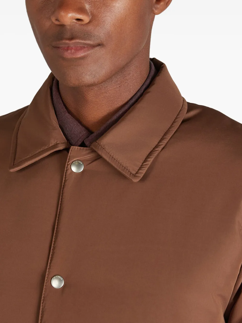 Montedoro Shirtjack met capuchon Bruin