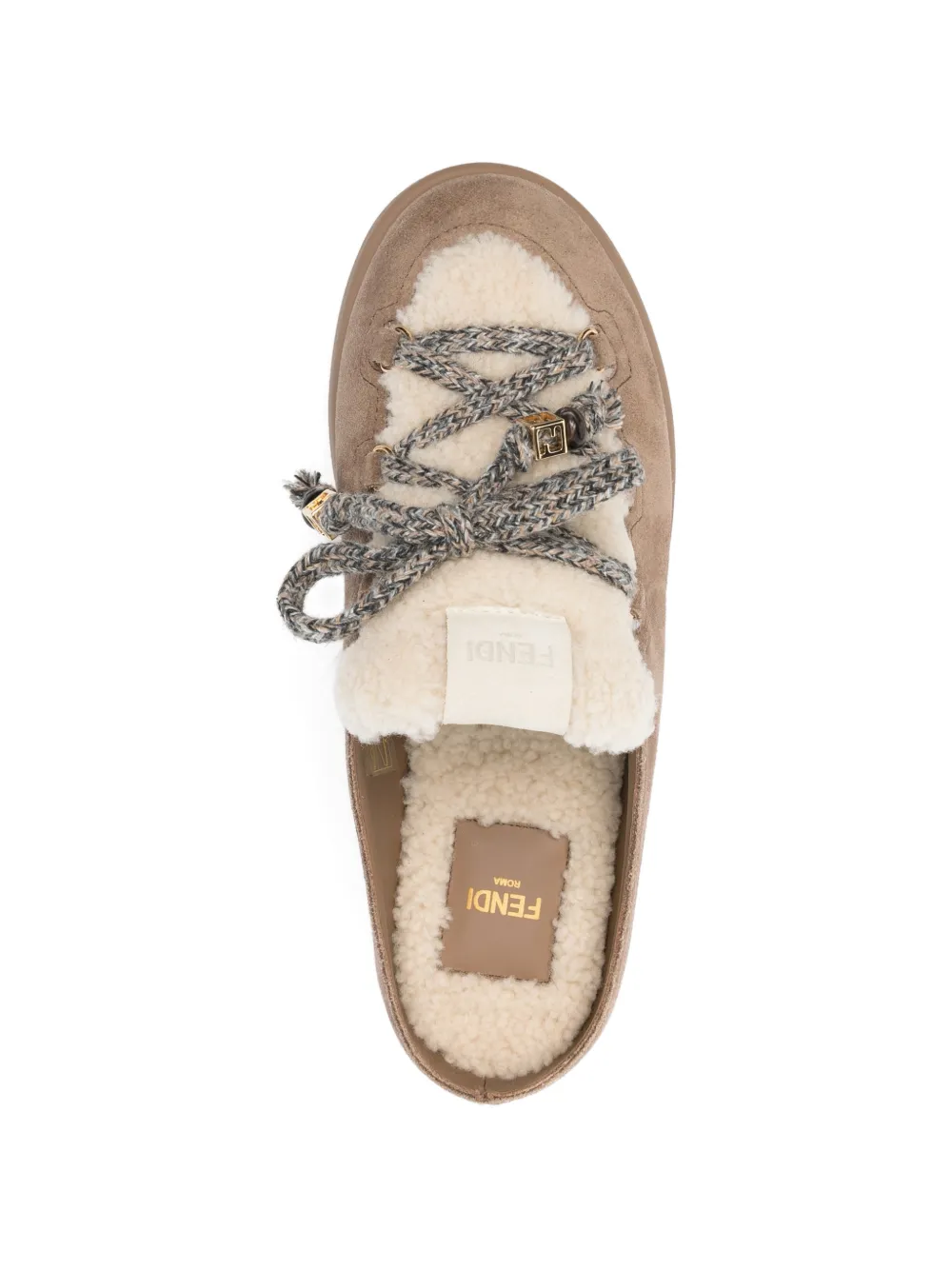 FENDI Après Chic mules Beige