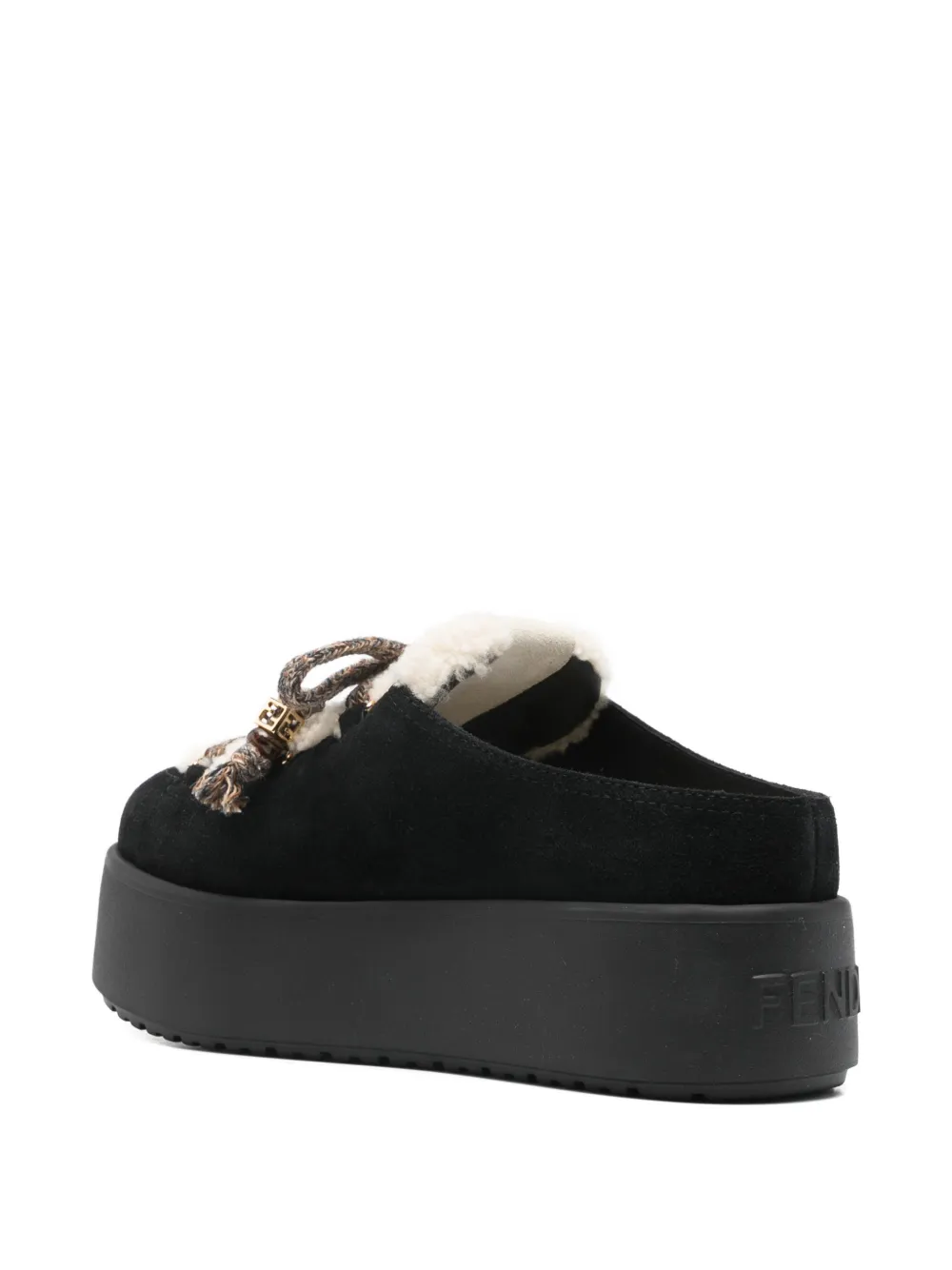 FENDI Après Chic mules Zwart