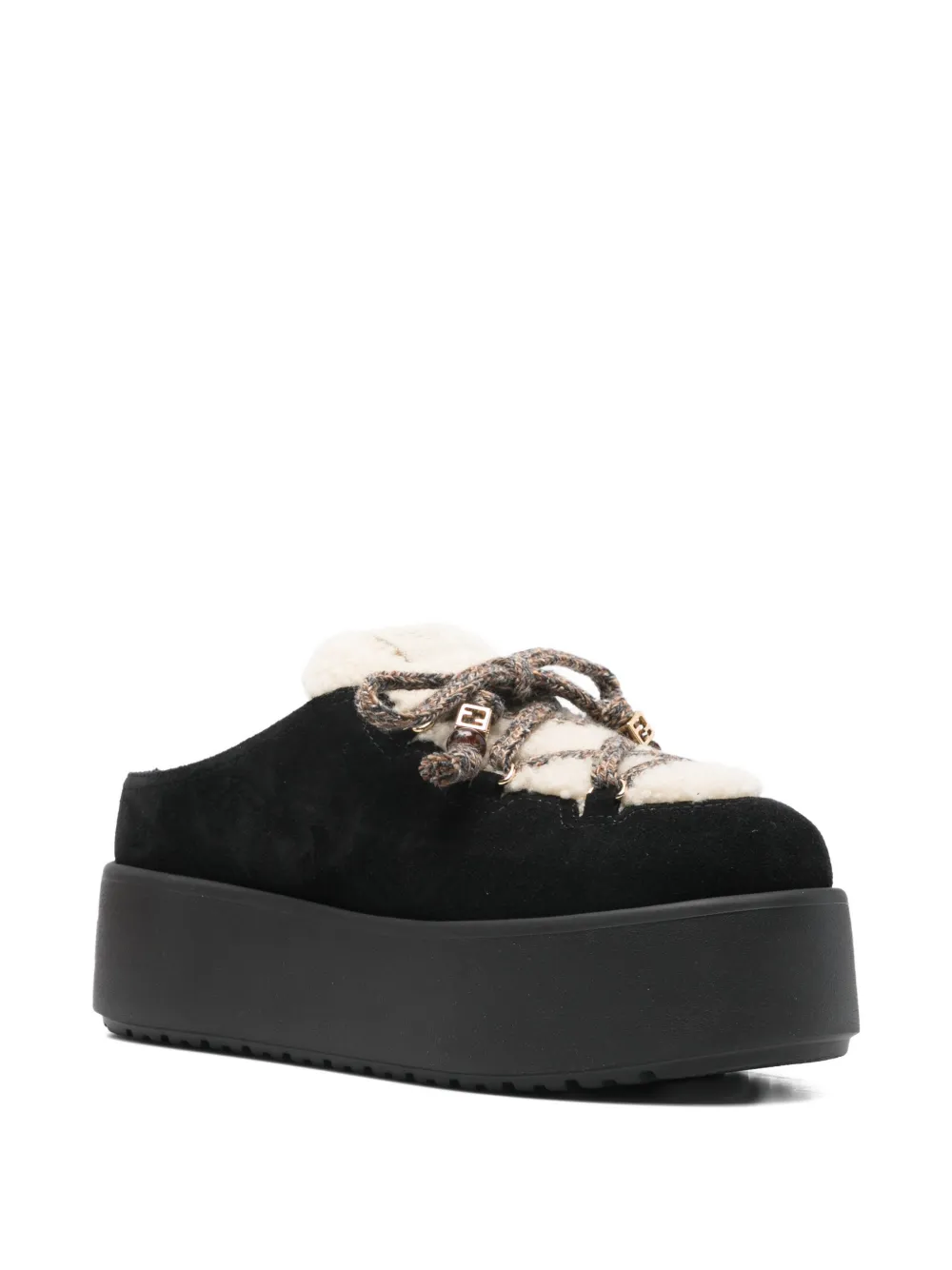 FENDI Après Chic mules Zwart