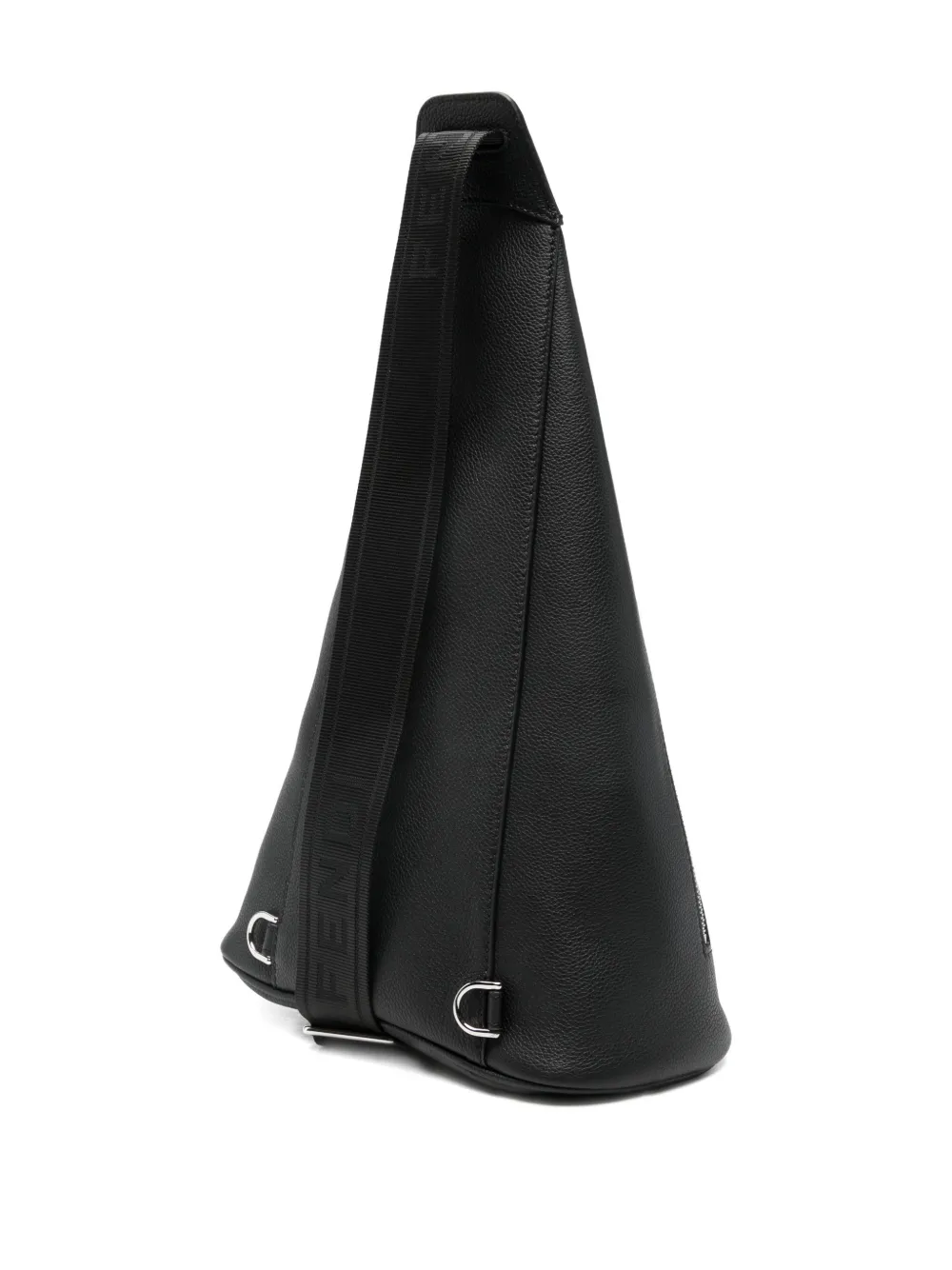  Fendi Cono Large Strap Backpack - Black 
