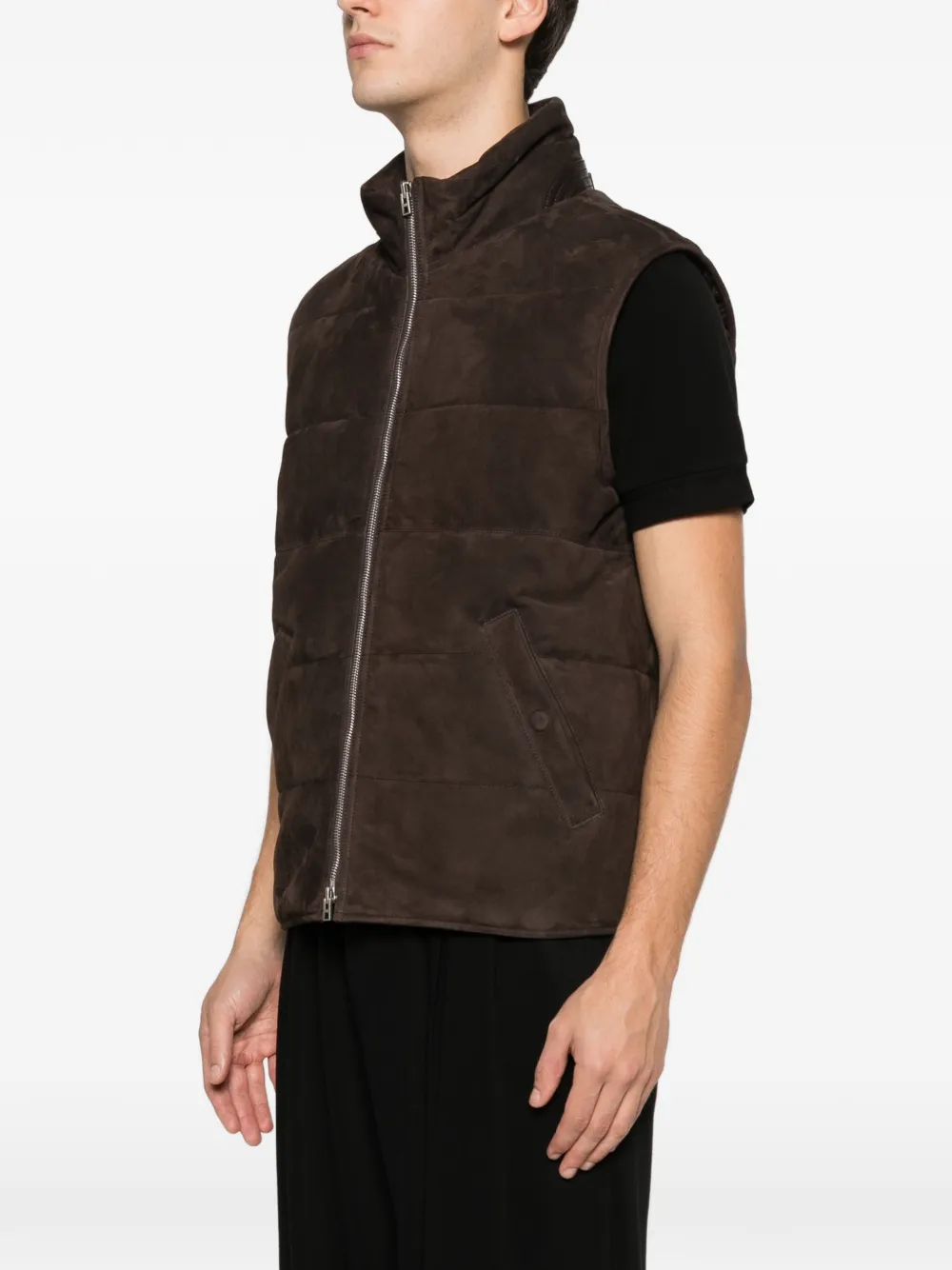  Tom Ford Padded-design Gilet - Brown 