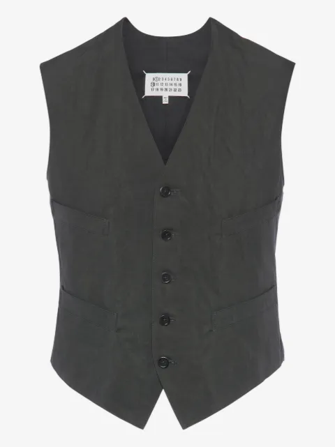 Maison Margiela cotton silk gilet