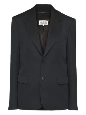 Maison Margiela ノーカラージャケット | グレー | FARFETCH JP
