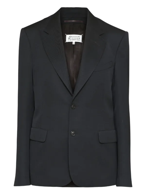 Maison Margiela ウールジャケット | ブラック | FARFETCH JP