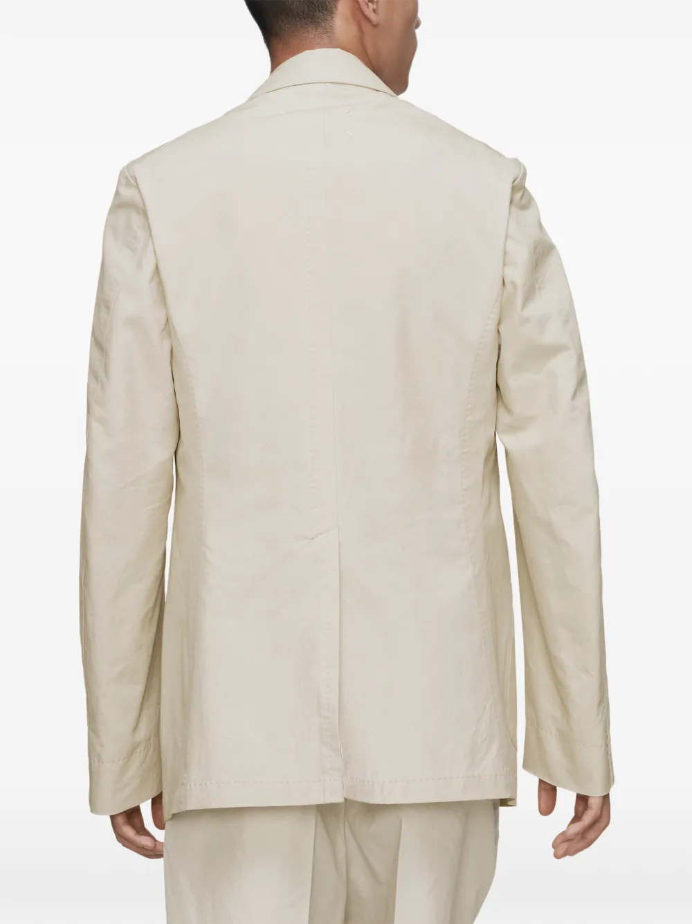 Maison Margiela Zijde-katoenen jack Beige