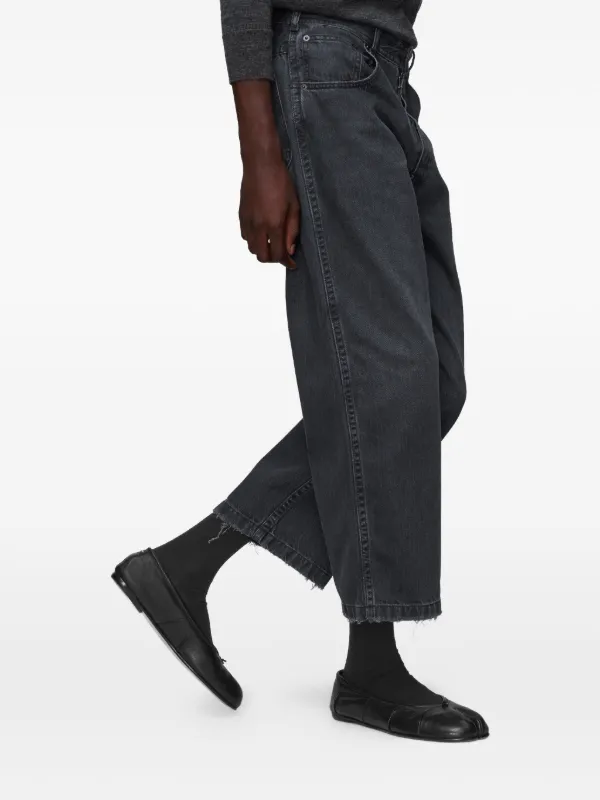 Maison Martin Margiela マルジェラ　クロップドパンツ Maison Margiela クロップドパンツ | グレー | FARFETCH JP
