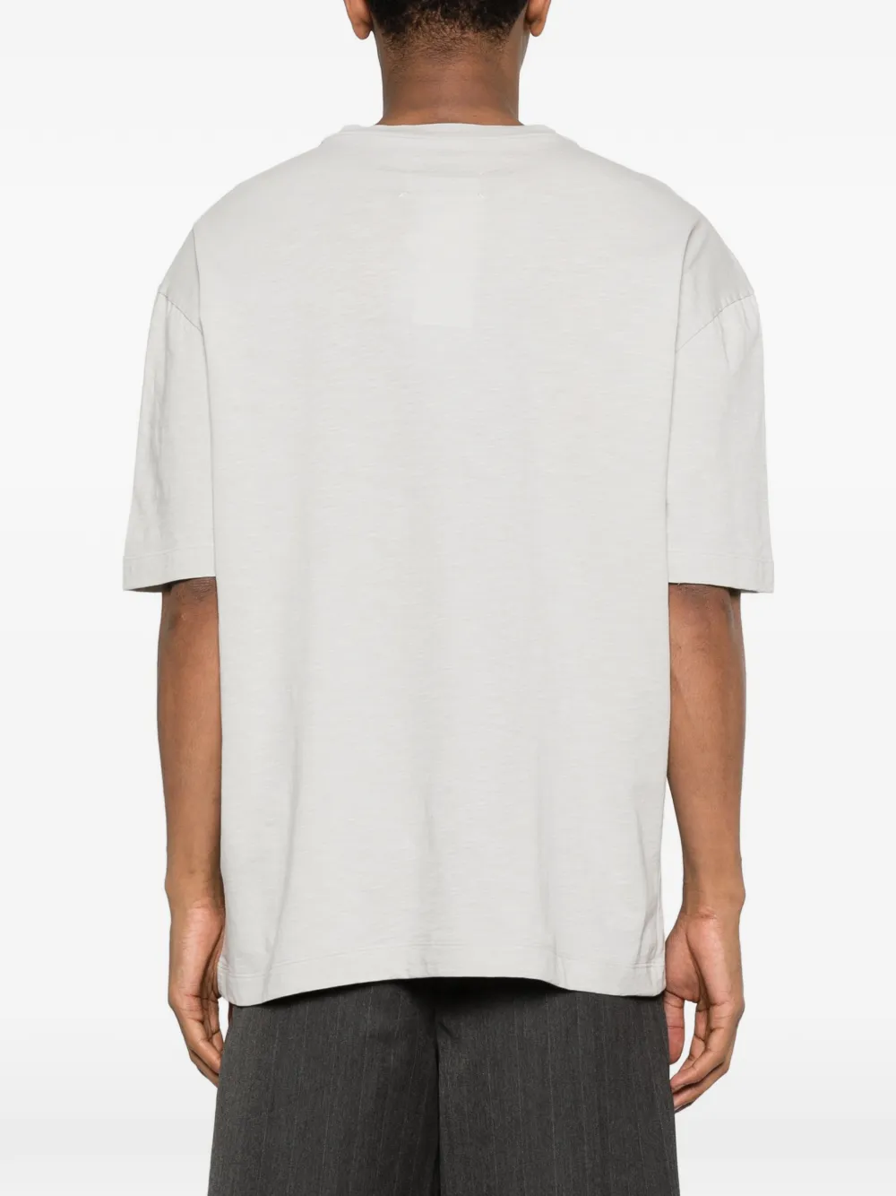 Maison Margiela T-shirt met grafische print Grijs