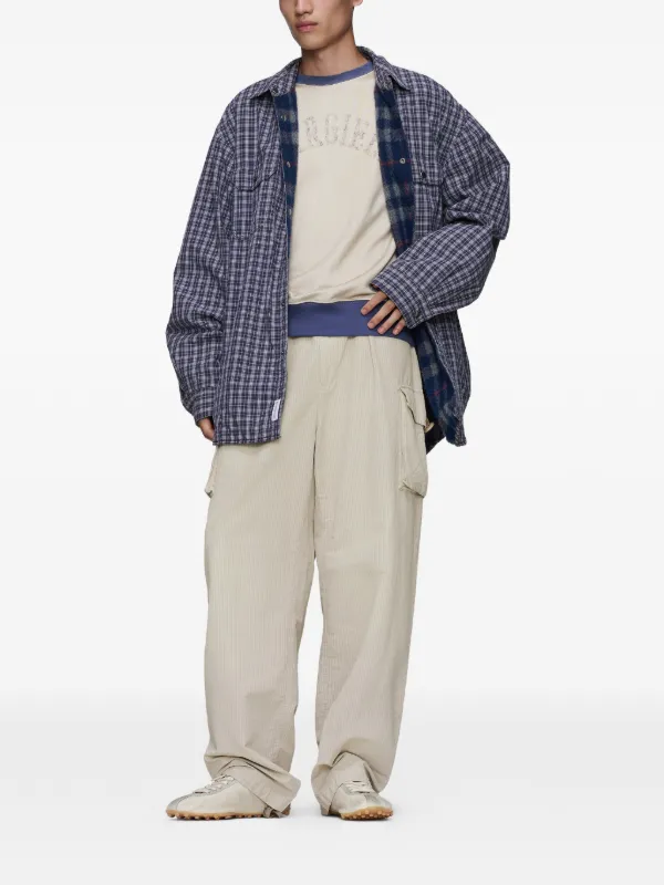 Maison Margiela long-sleeved Shirt | Blue | FARFETCH