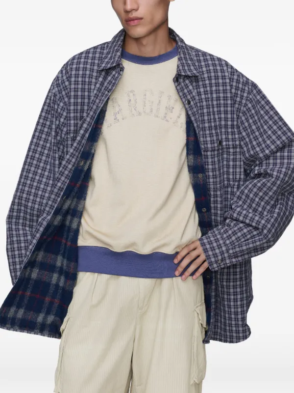 Maison Margiela long-sleeved Shirt | Blue | FARFETCH