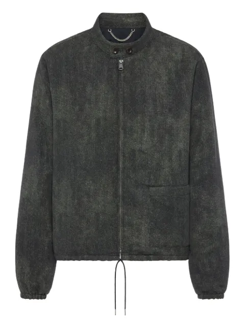 Maison Margiela zip cotton caban jacket 