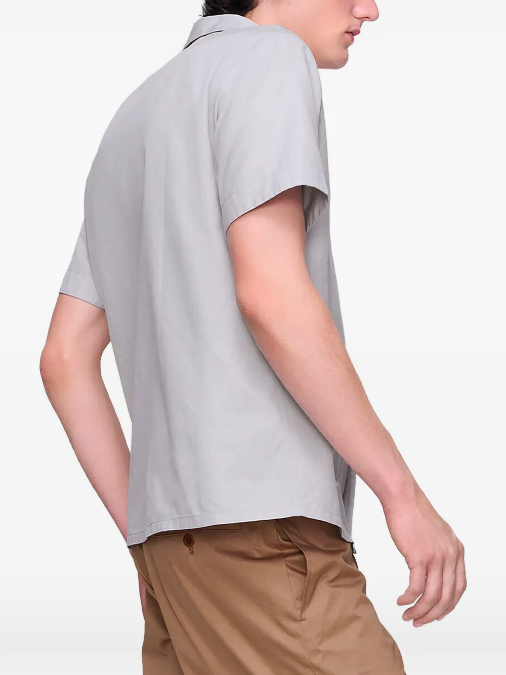 Maison Margiela Katoenen bowlingshirt Grijs