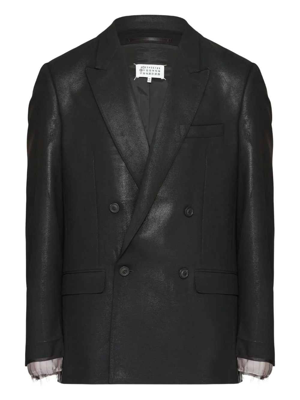 Maison Margiela double-breasted blazer - Black